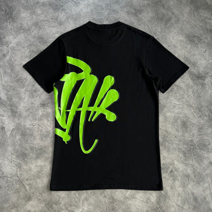 Syna Printed T-Shirt Black/Green