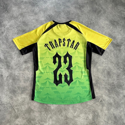 Trapstar Football Jersey Yellow/Black/Green