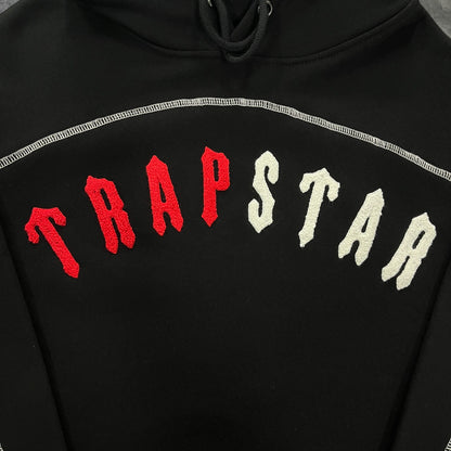 Trapstar Arch Chenille Tracksuit Black/Red