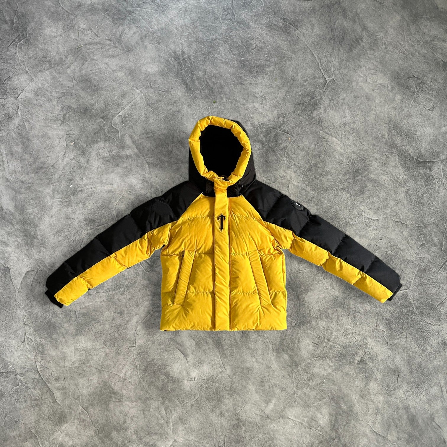 Trapstar Arch Decoded Puffer Yellow/Black