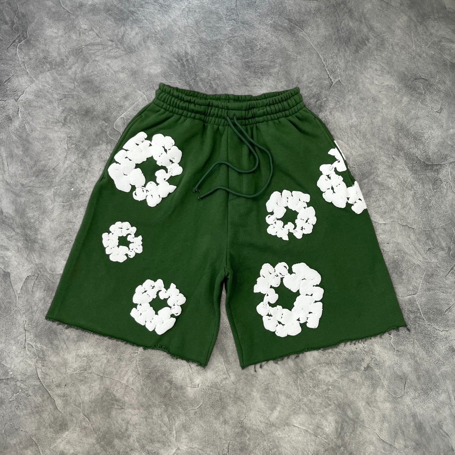 Denim Tears The Cotton Wreath Sweatshorts Green