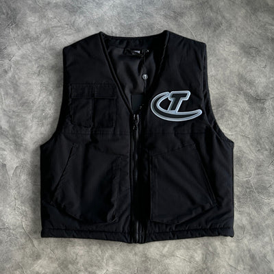 Trapstar Hyperdrive Pocket Vest Black