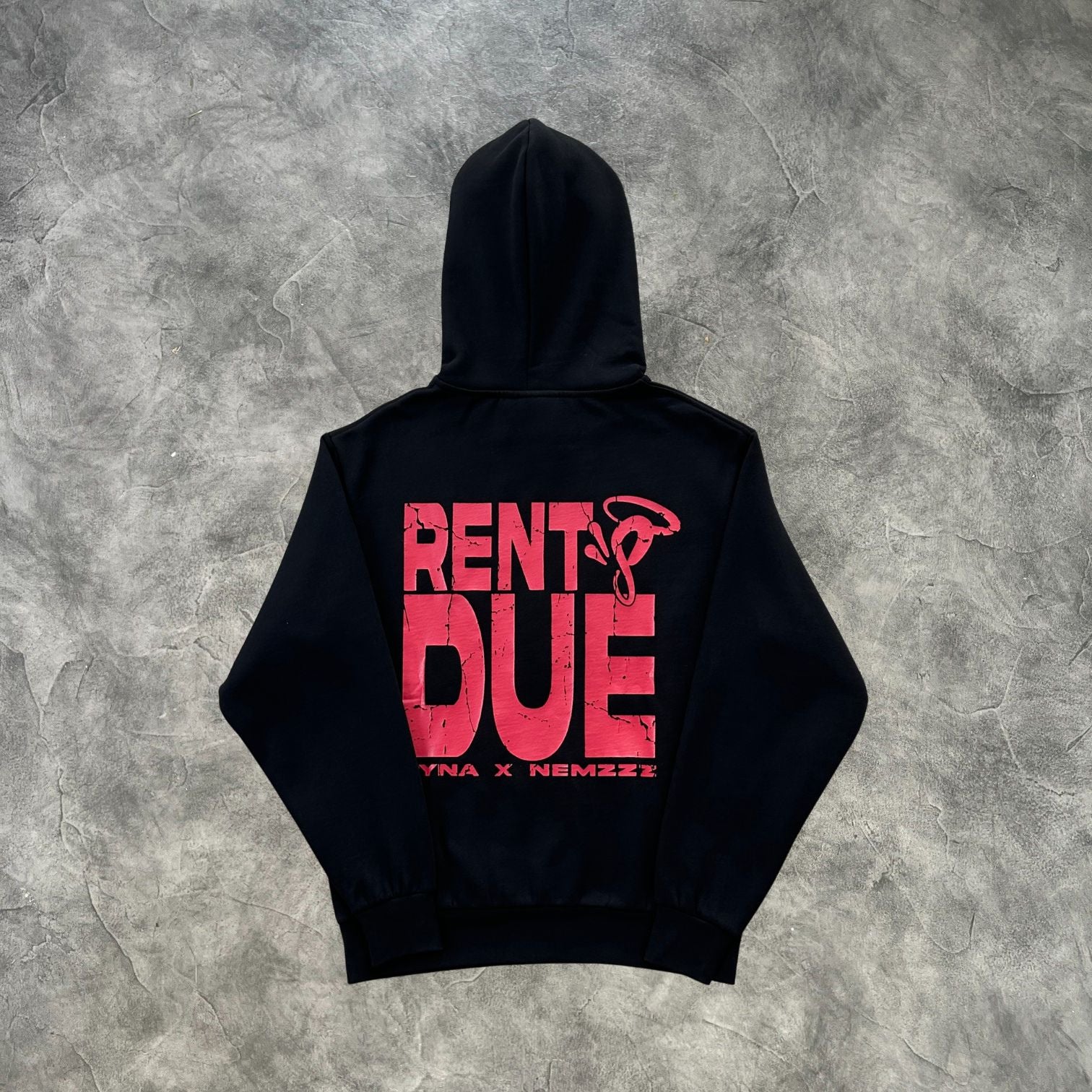 Syna Nem Rents Due Hoodie Black/Red