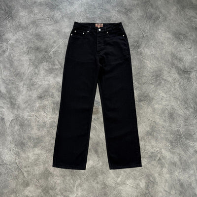 Corteiz Denim Baggy Jeans Triple Black