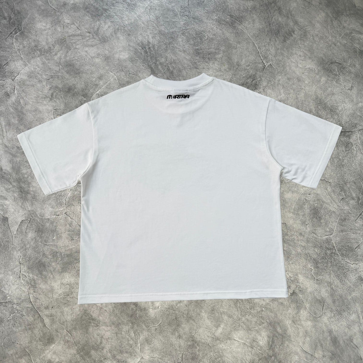 Mertra Green Field Graphic T-Shirt White