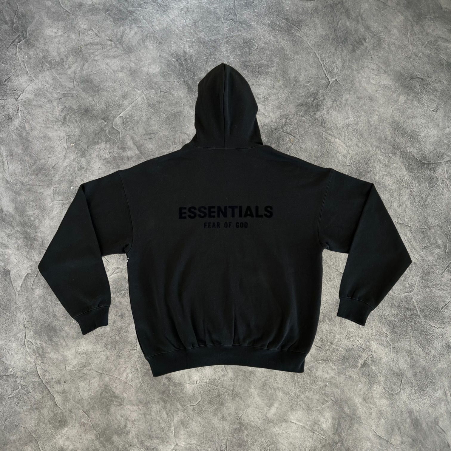 Essentials Fear Of God Hoodie Black