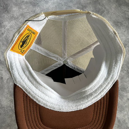 Corteiz Eagle Trucker Cap Brown