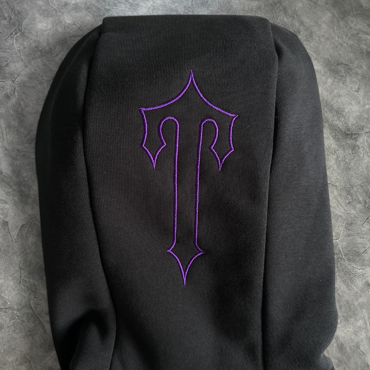 Trapstar Chenille Decoded Tracksuit Black/Purple