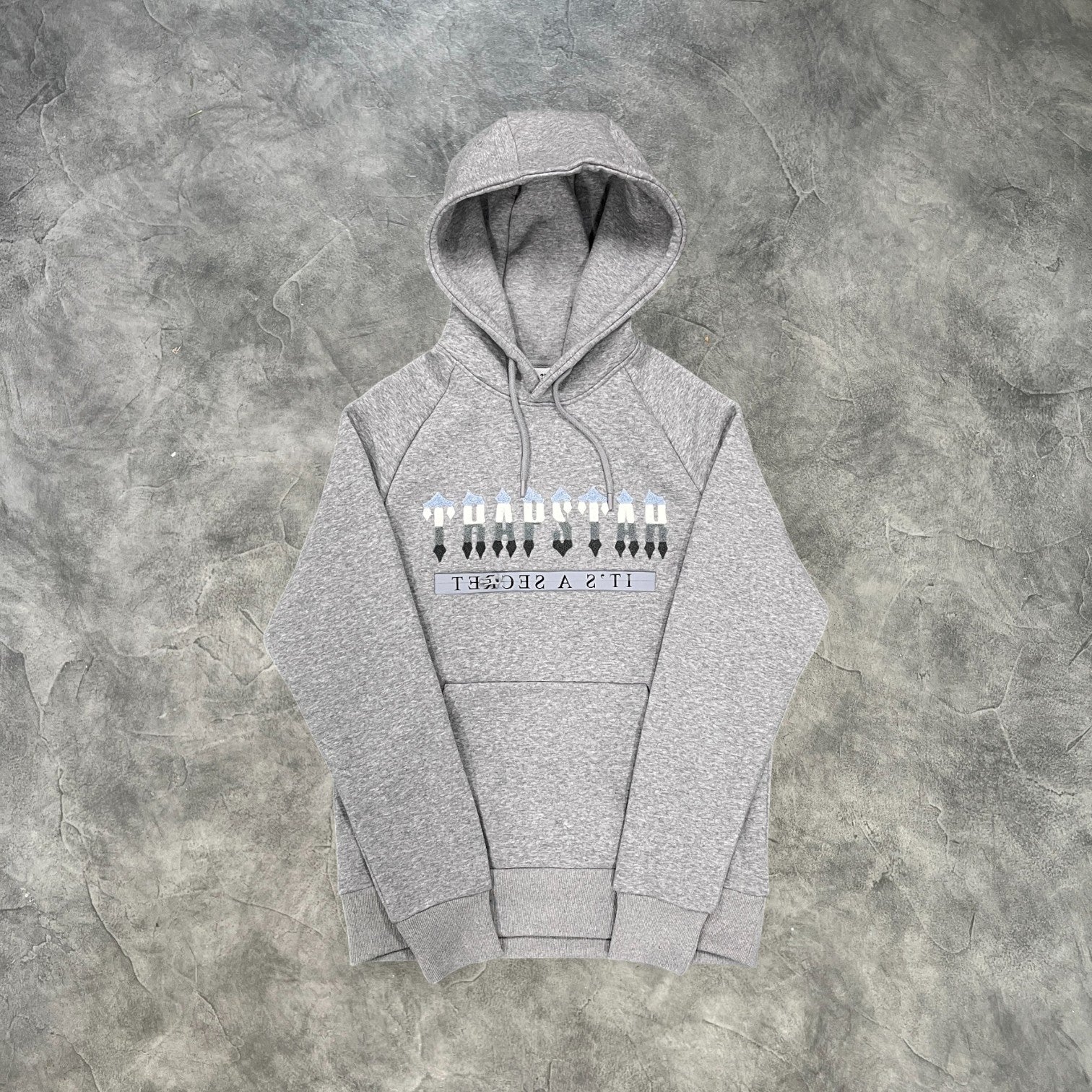 Trapstar Its A Secret Hooded Tracksuit Grey