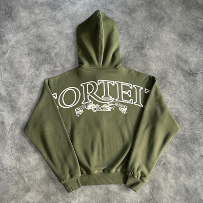 Corteiz Royale Zip-Up Tracksuit Green