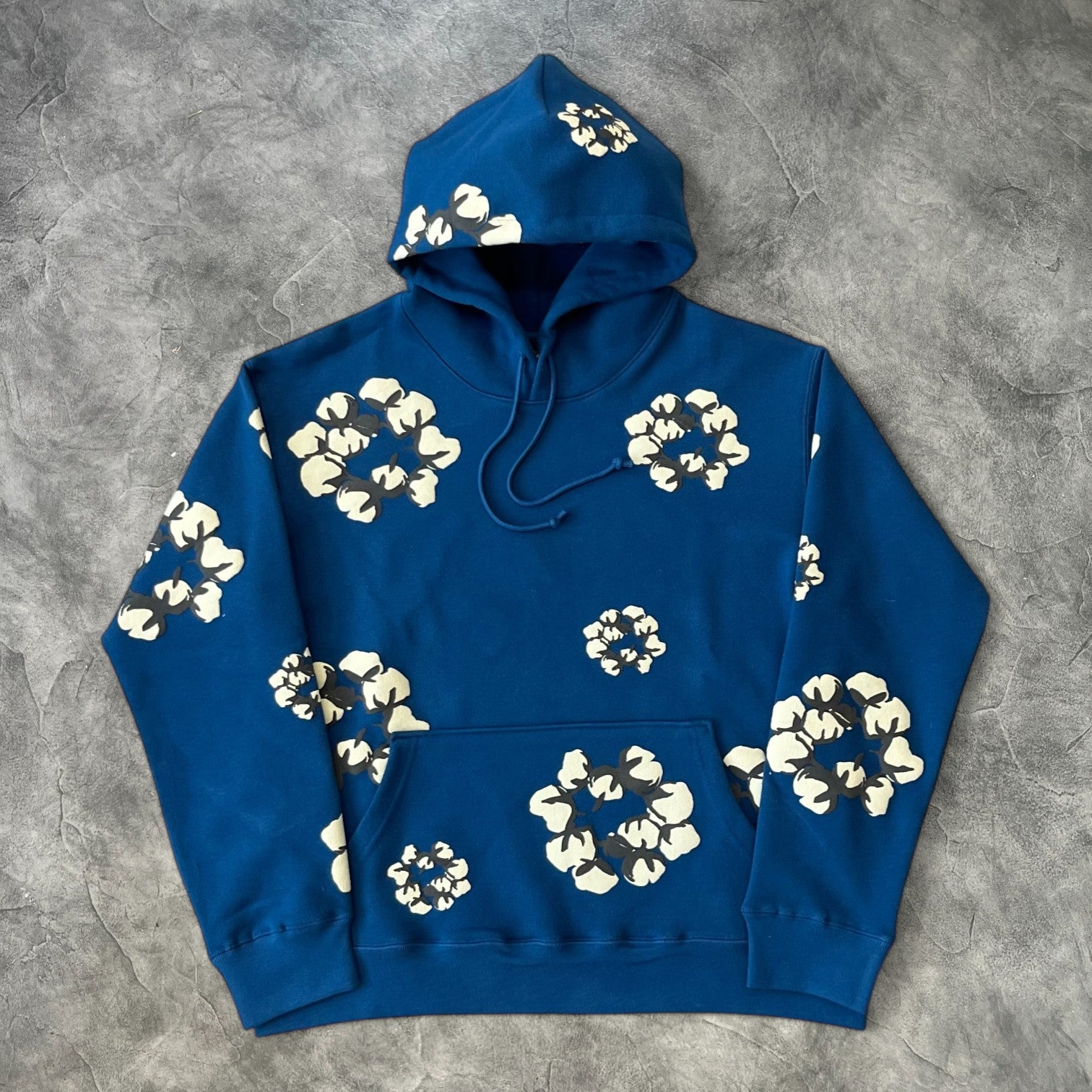 Denim Tears The Cotton Wreath Sweatshirt Navy Blue/Grey