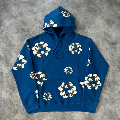 Denim Tears The Cotton Wreath Sweatshirt Navy Blue/Grey