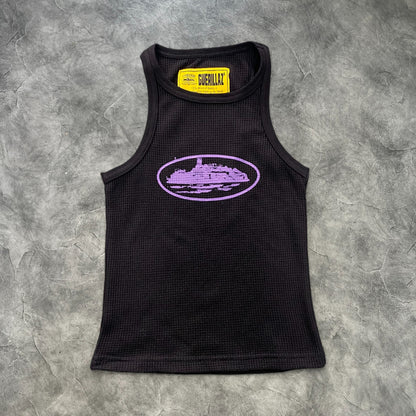 Corteiz Alcatraz Women's Tank Top Black/Purple