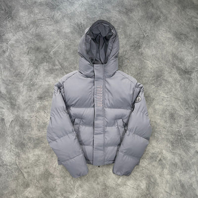 Trapstar Decoded 2.0 Hooded Puffer Grey