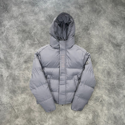 Trapstar Decoded 2.0 Hooded Puffer Grey