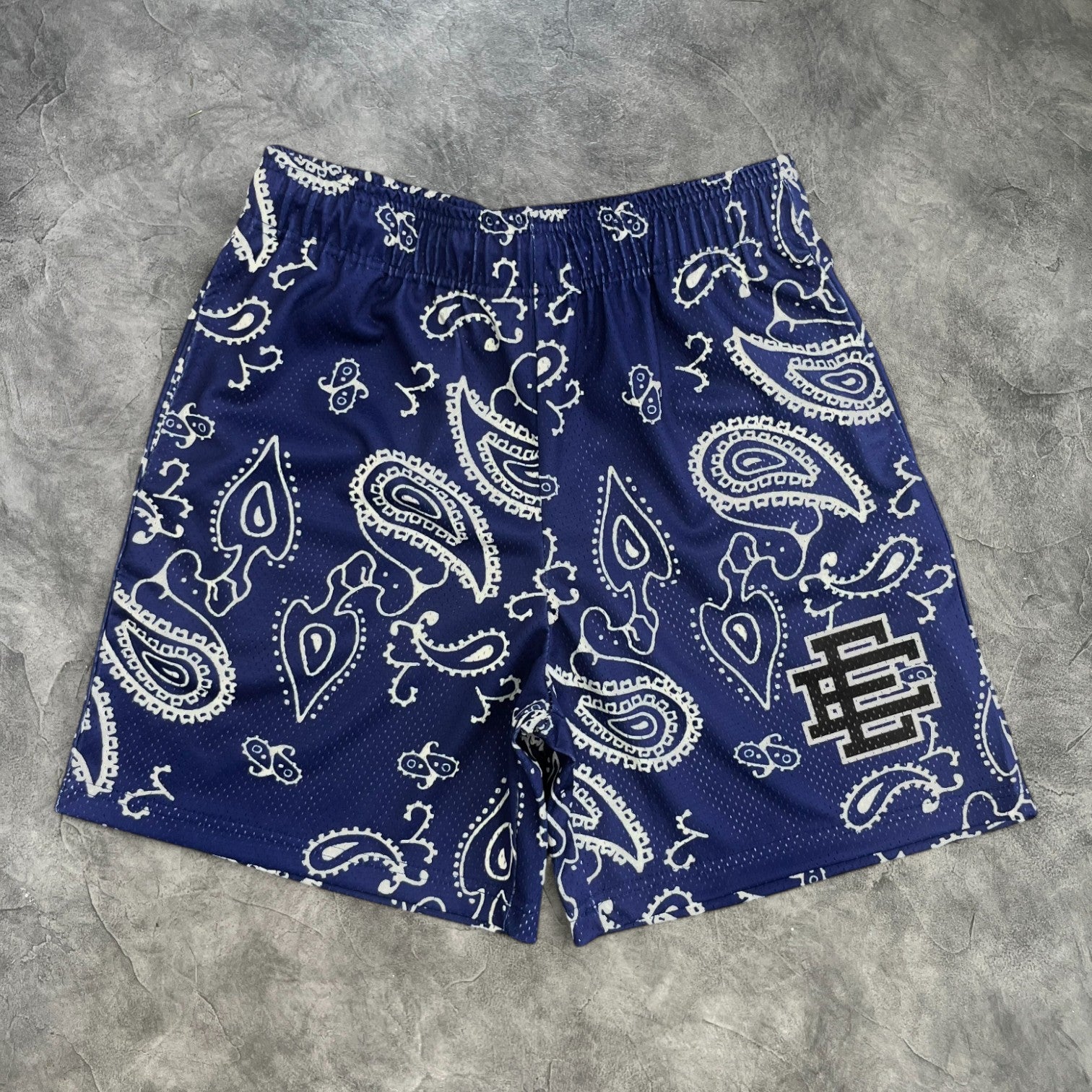 Eric Emanuel Basic Flower Shorts Blue