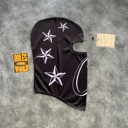 Corteiz 4 Star Ski Mask Black