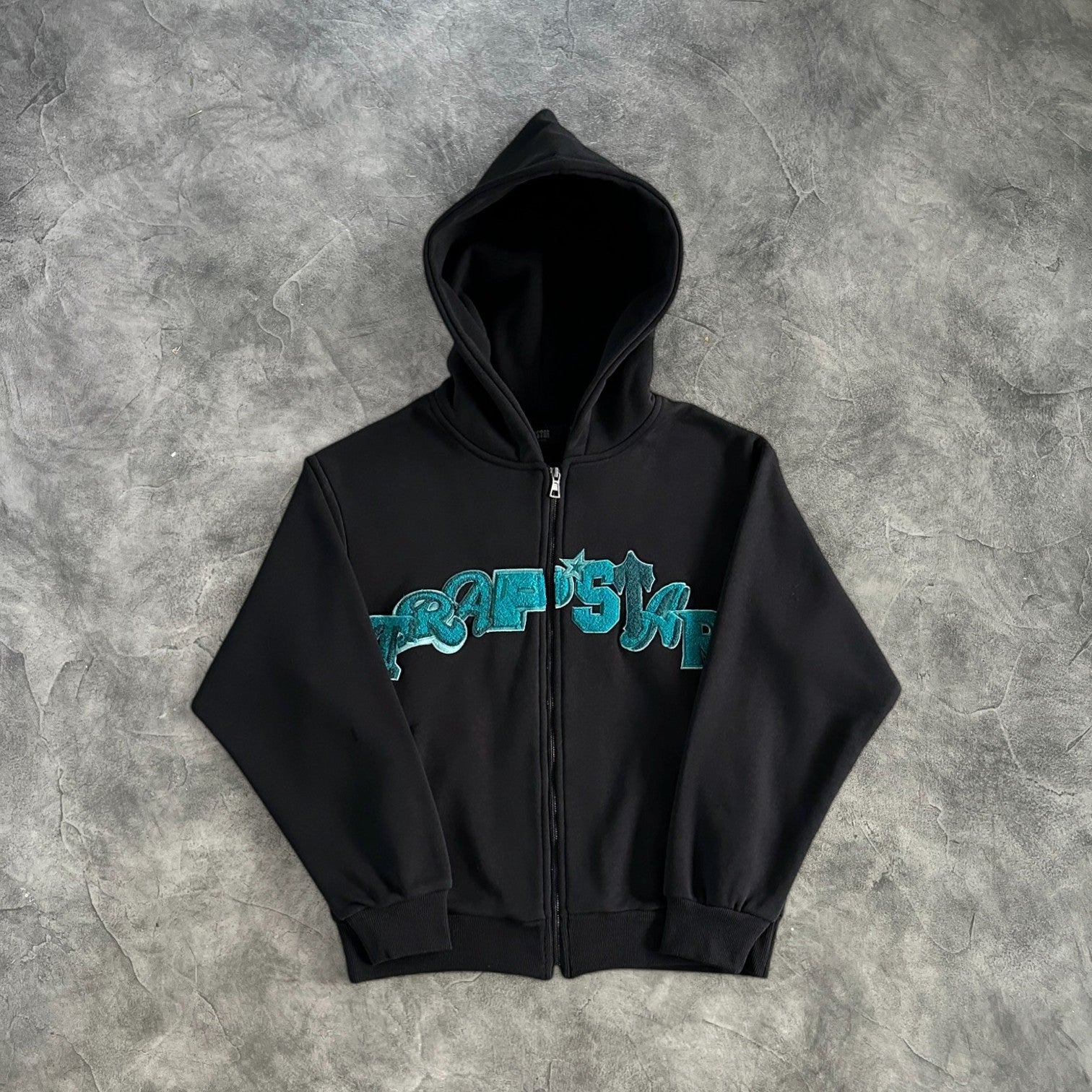 Trapstar Tonal Wildcard Tracksuit Black/Teal