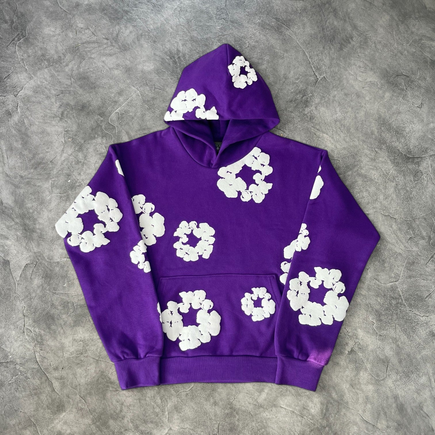 Denim Tears The Cotton Wreath Sweatshirt Purple