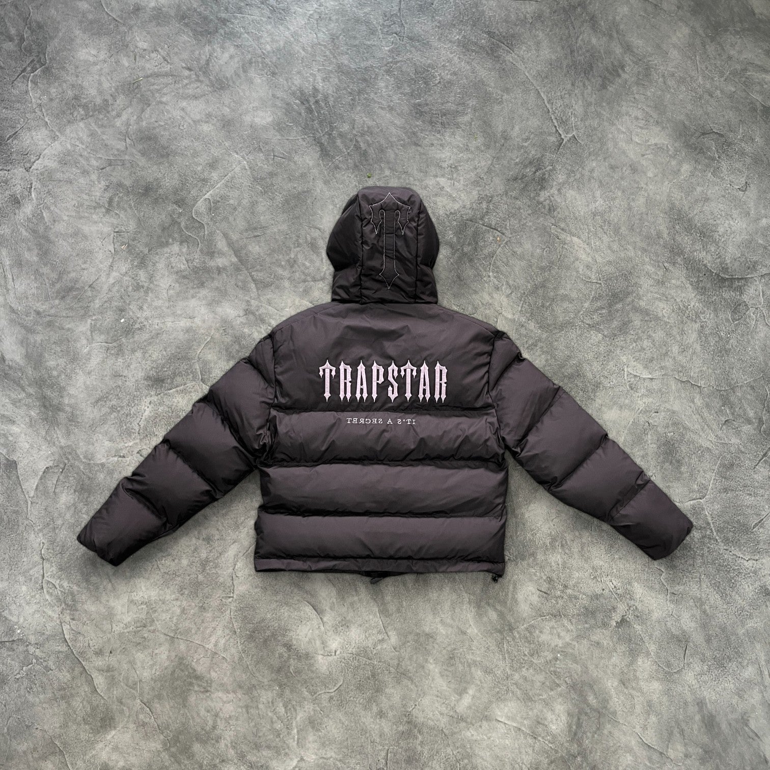 Trapstar Decoded Hooded Puffer Black