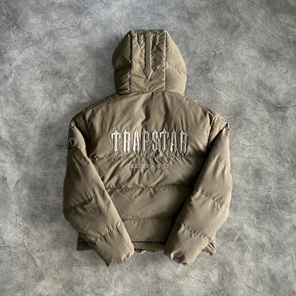 Trapstar Decoded Hooded Puffer Khaki