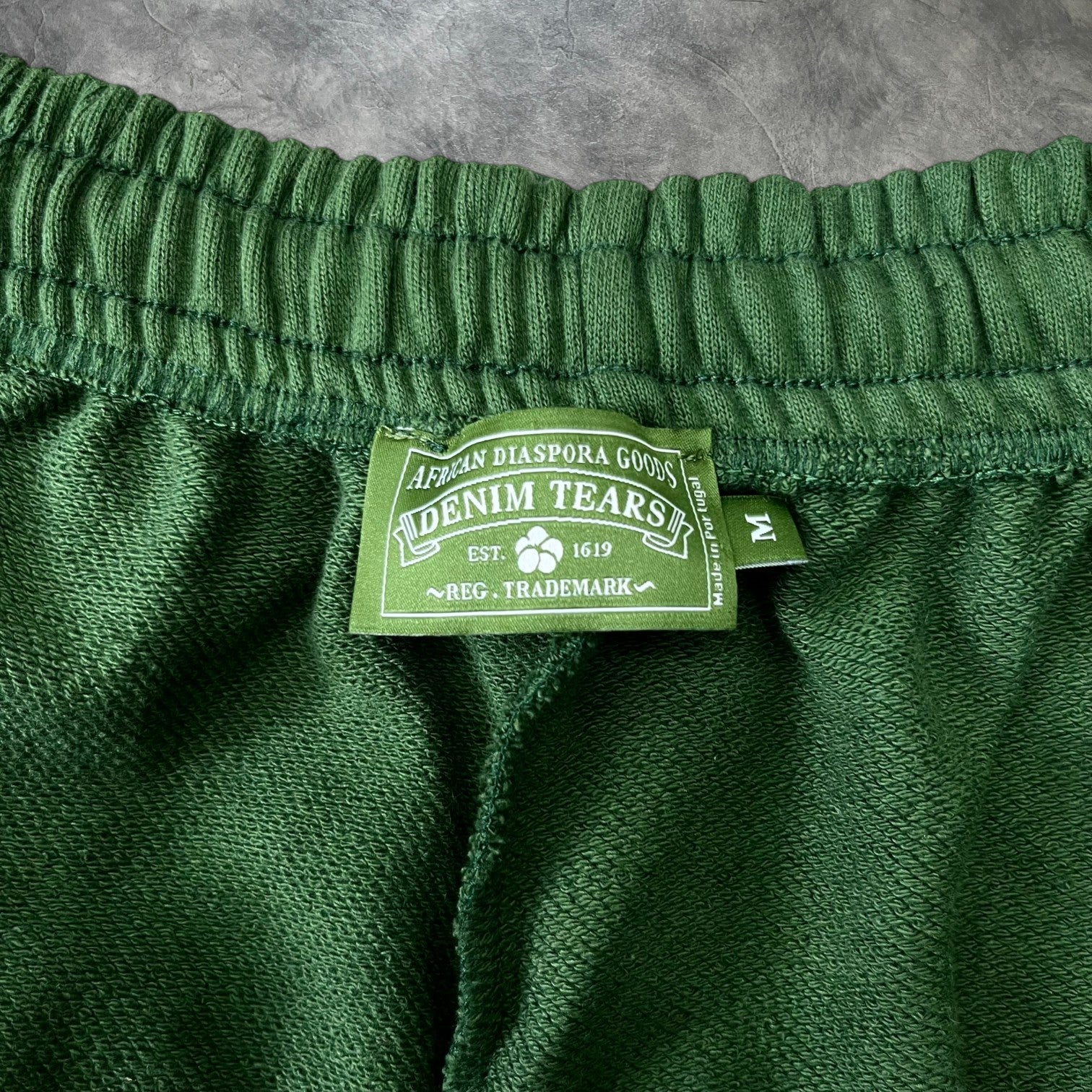 Denim Tears The Cotton Wreath Sweatpants Green