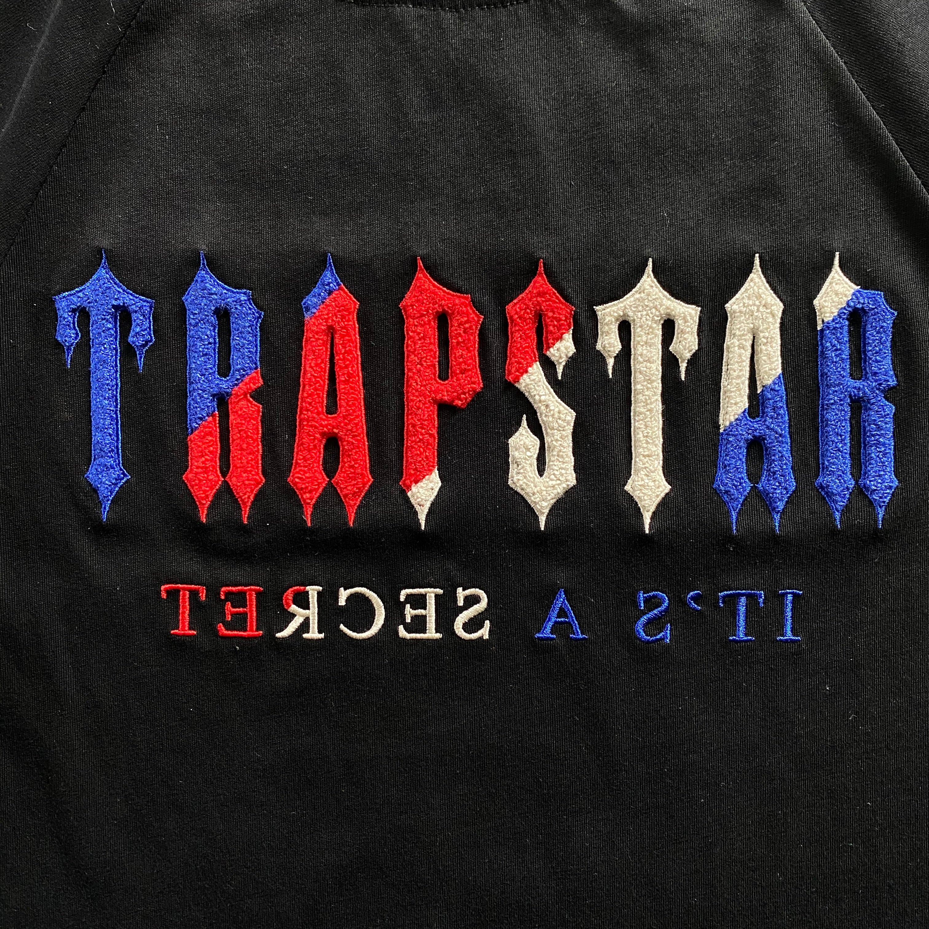 Trapstar Chenille Decoded Summer Set Black/Blue