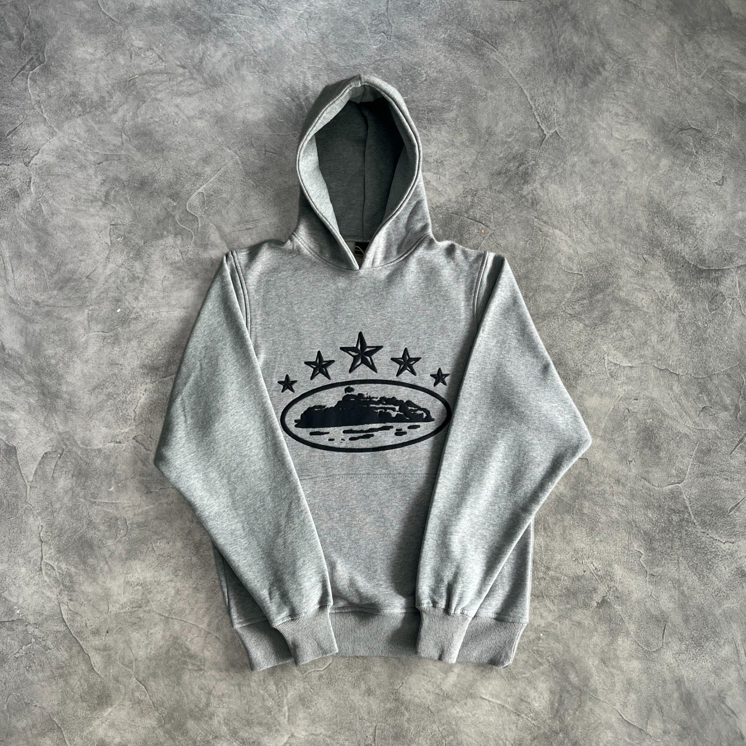 Corteiz Alcatraz 5 Star Tracksuit Grey