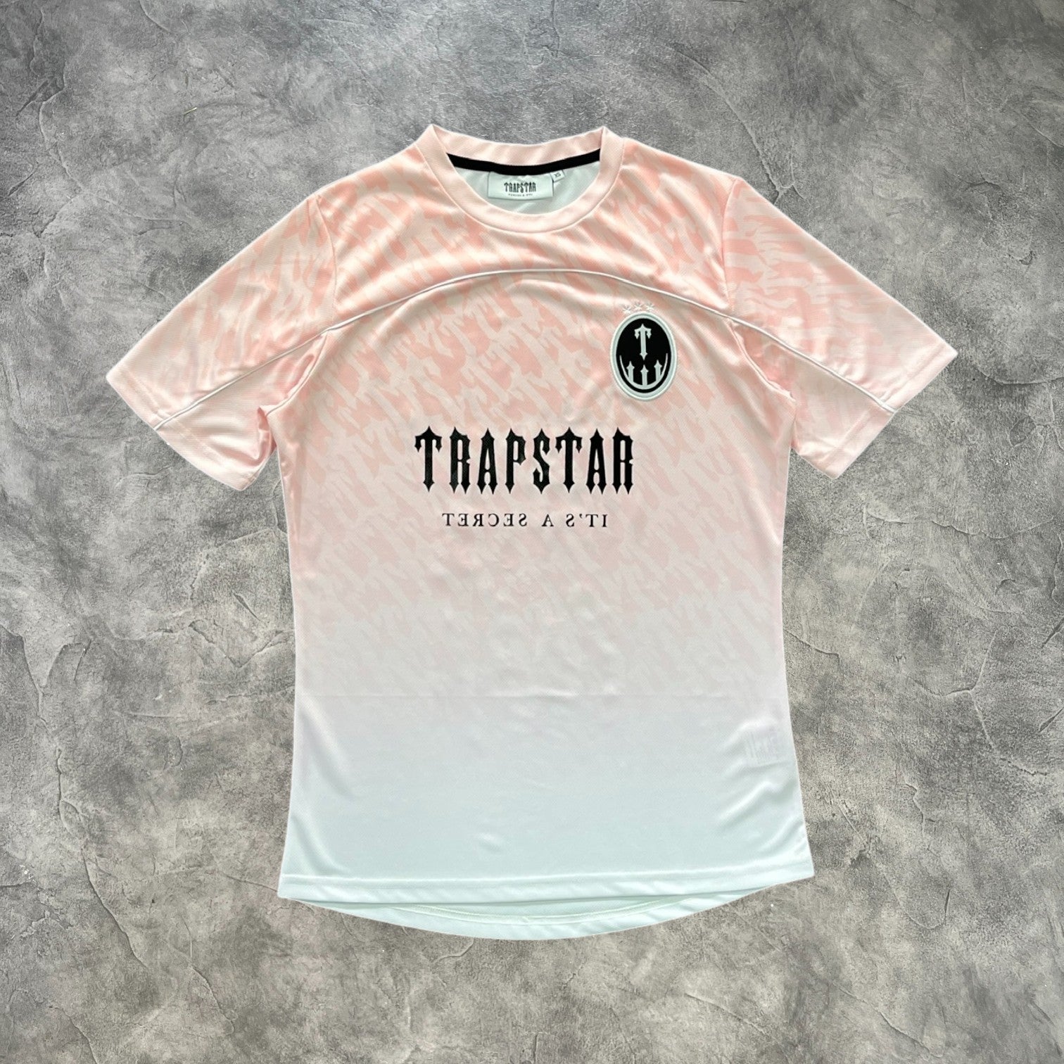 Trapstar Football Jersey Dusty Pink