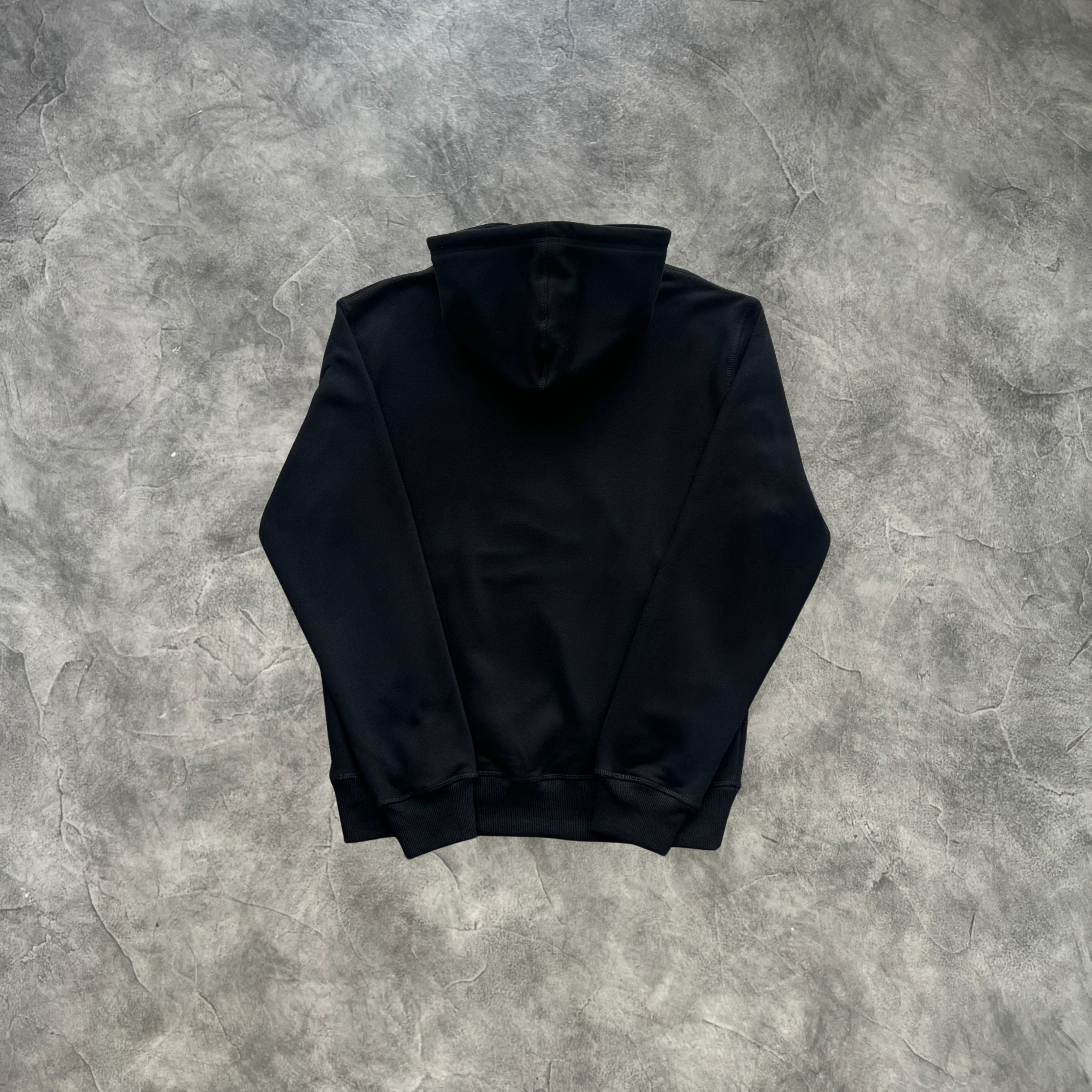 Corteiz Alcatraz Hoodie Black/Yellow