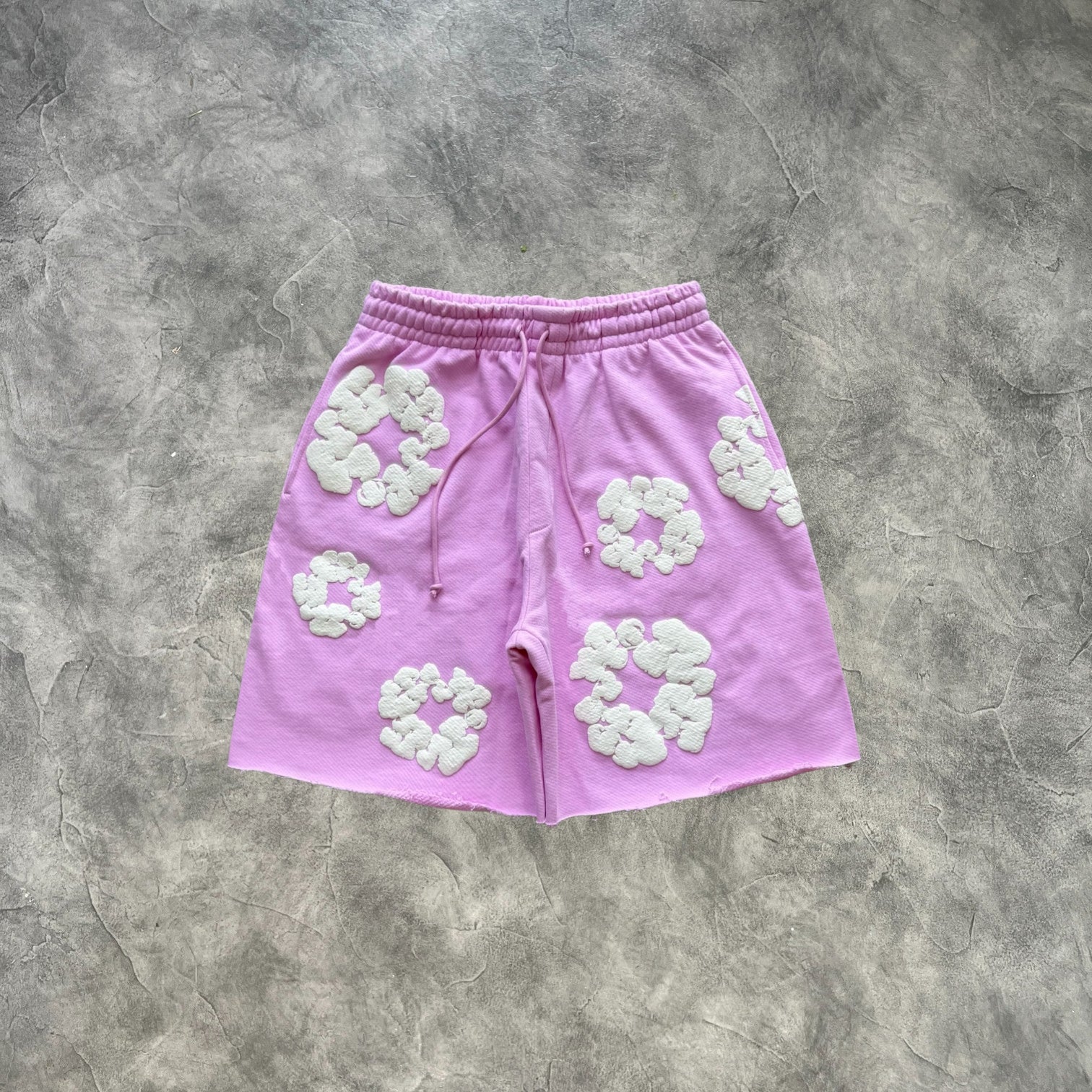 Denim Tears The Cotton Wreath Sweatshorts Light Pink