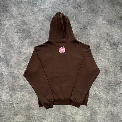 Broken Planet It Starts With Luv Hoodie Brown