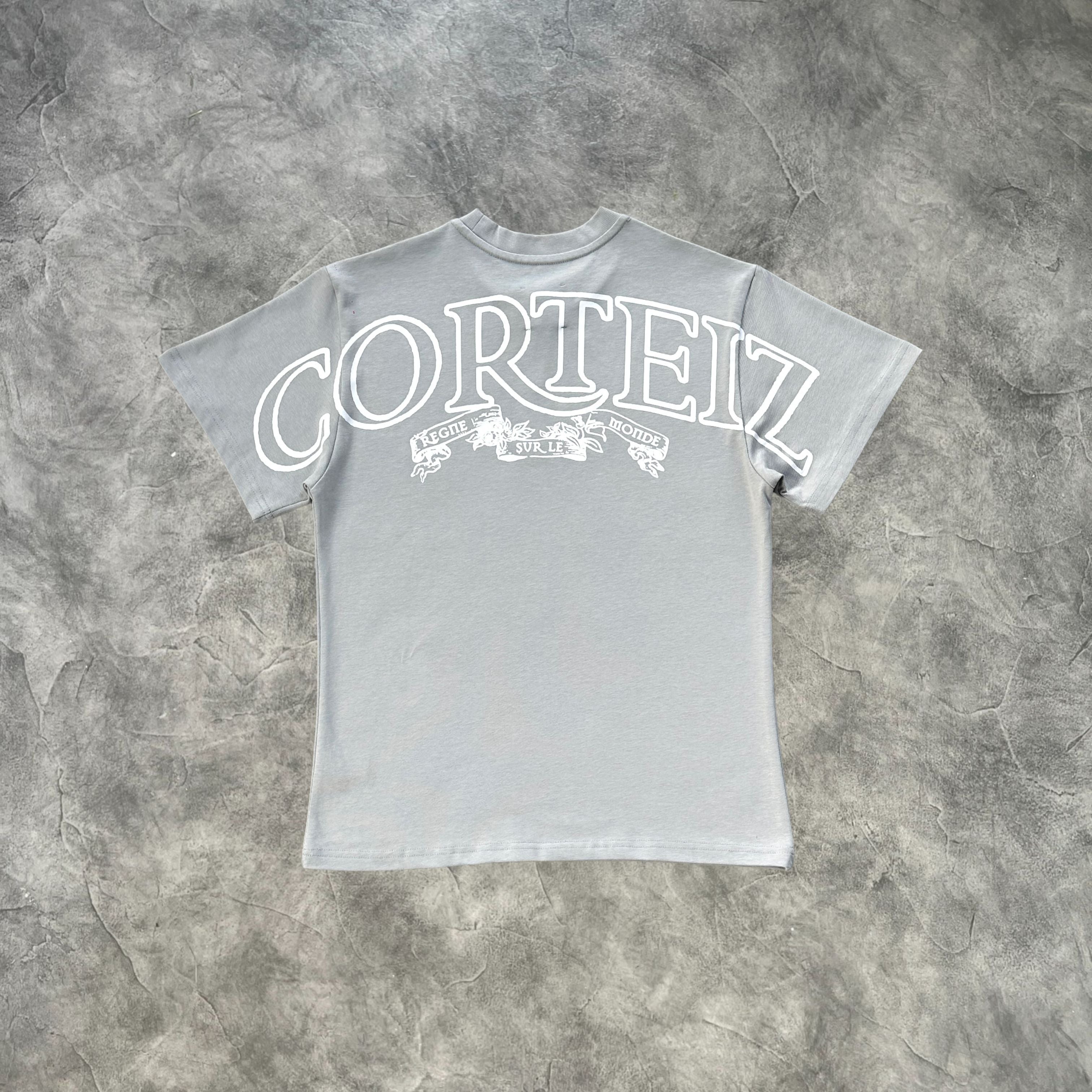 Corteiz Royale Heavyweight T-Shirt Grey
