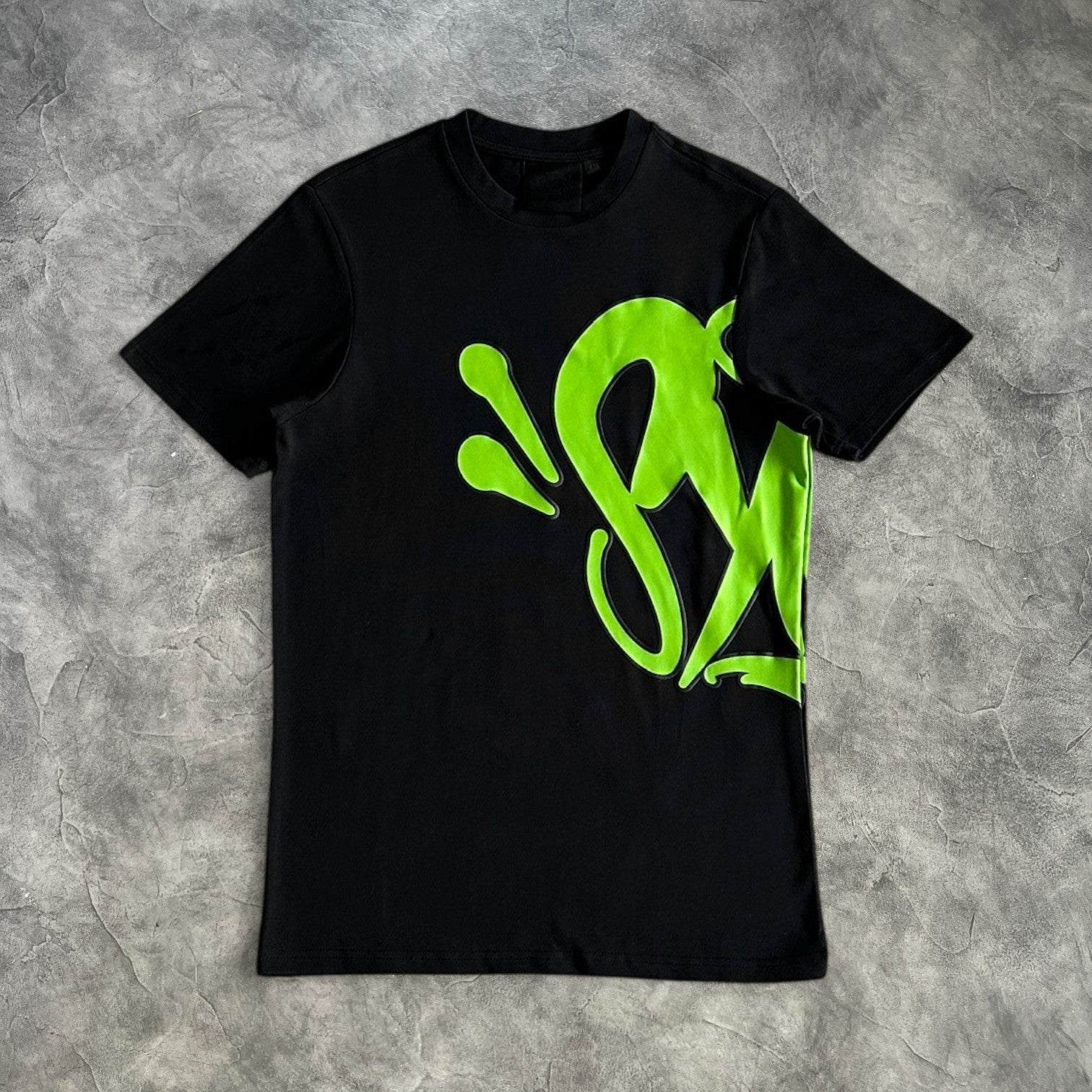 Syna Printed T-Shirt Black/Green