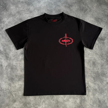 Corteiz Slaughter Gang T-Shirt Black