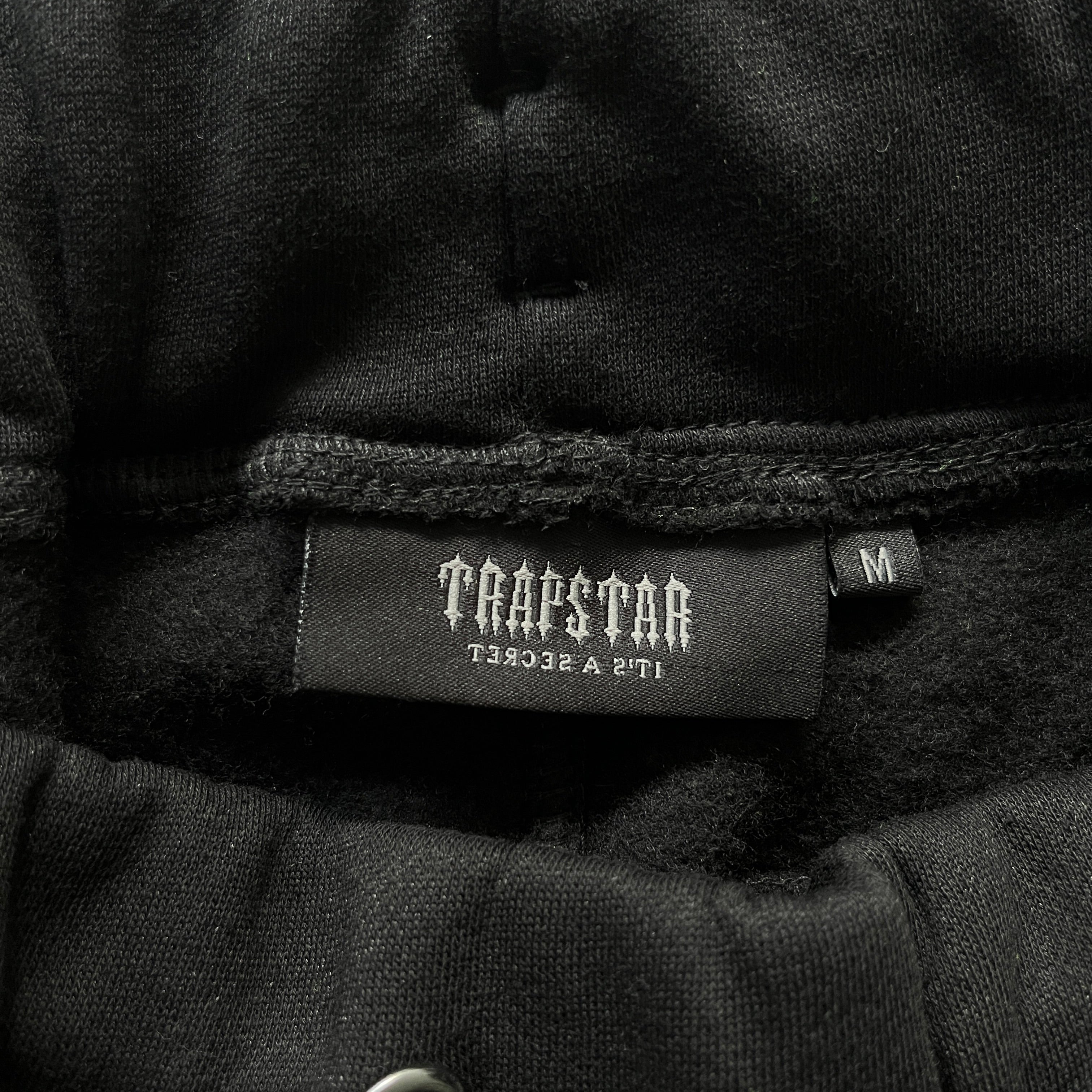 Trapstar Arch Chenille Tracksuit Black/Blue