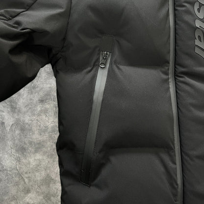 Trapstar Hyperdrive Technical hooded Puffer Black Edition