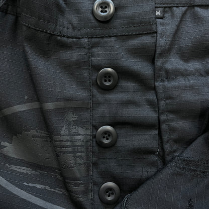 Corteiz Guerilla Cargo Pants Black/Black