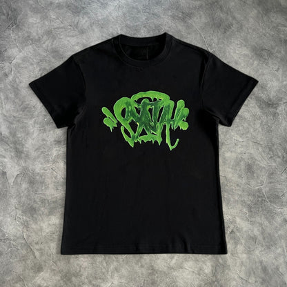 Syna Slime T-Shirt Black