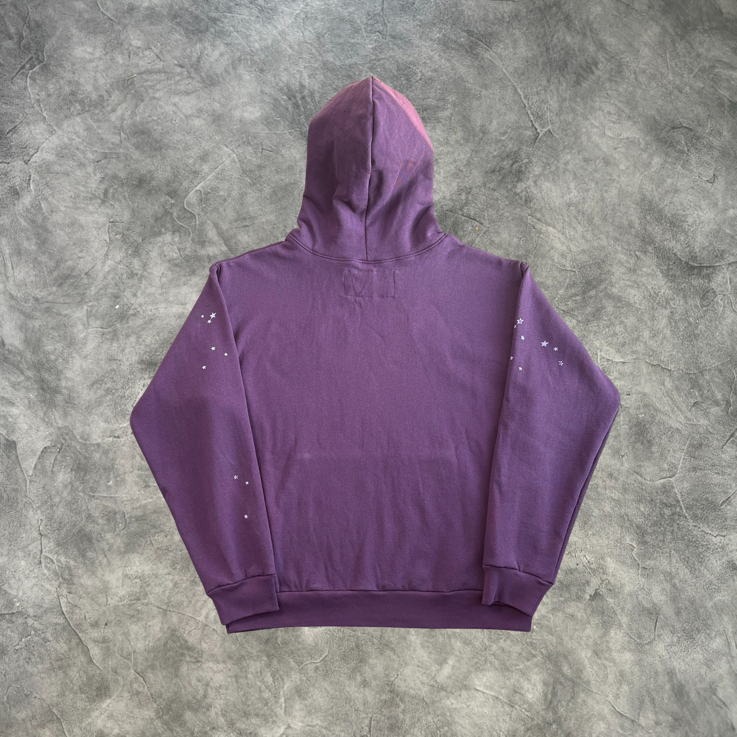 Sp5der OG Web V2 Hoodie Purple