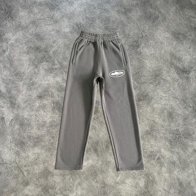 Corteiz Straight Sweatpants Grey