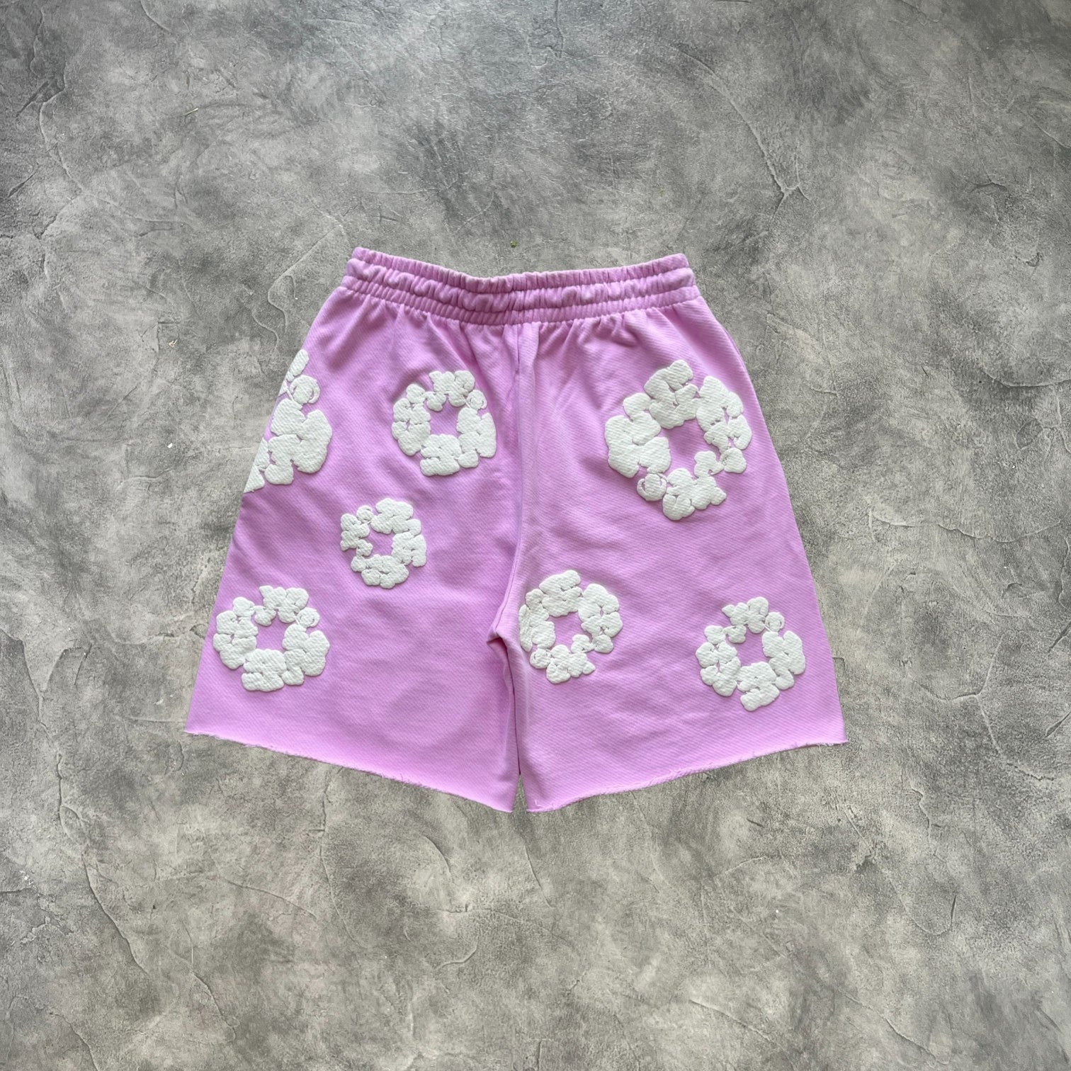 Denim Tears The Cotton Wreath Sweatshorts Light Pink