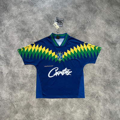 Corteiz Club America Jersey Blue/Yellow