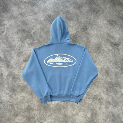 Corteiz Crtz Zip-Up Tracksuit Baby Blue