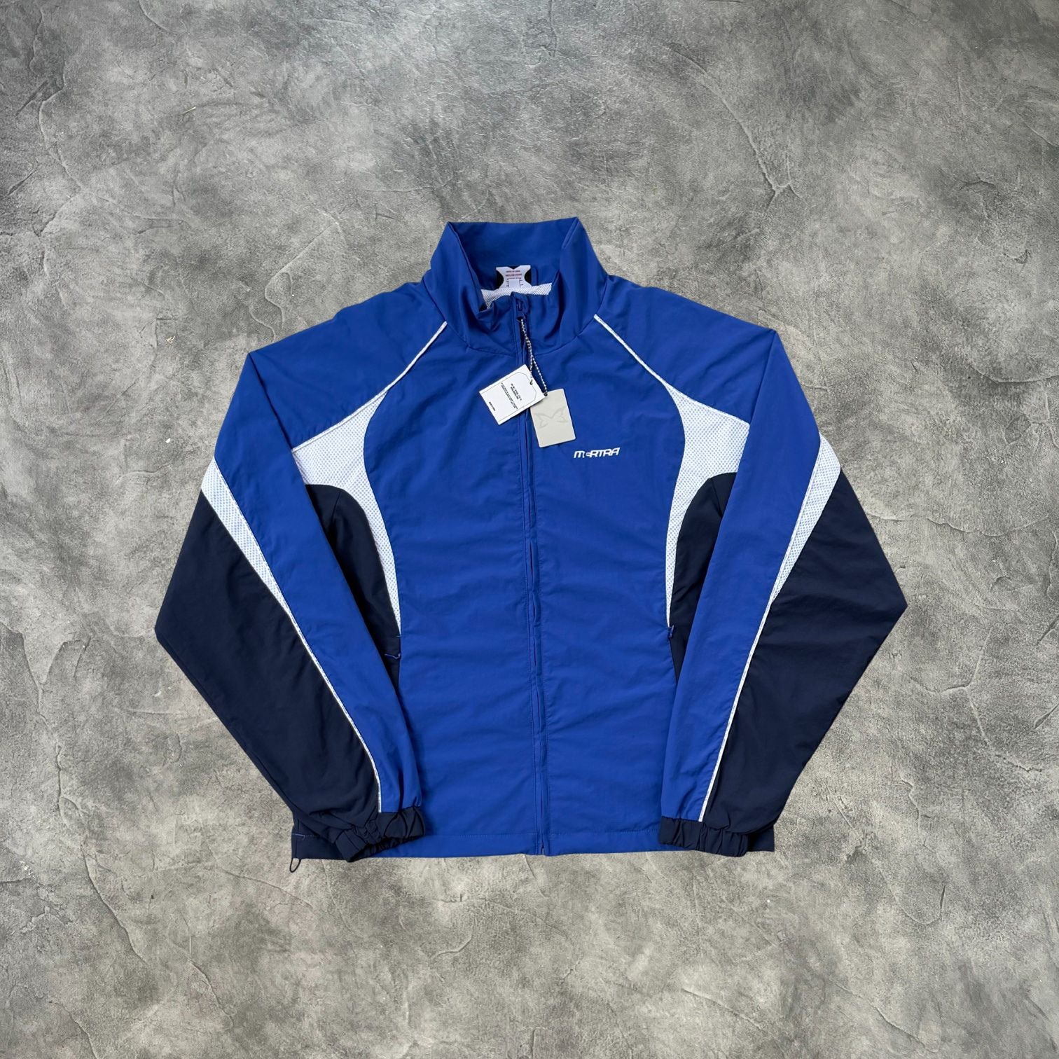 Mertra Patchwork Casual Tracksuit Blue