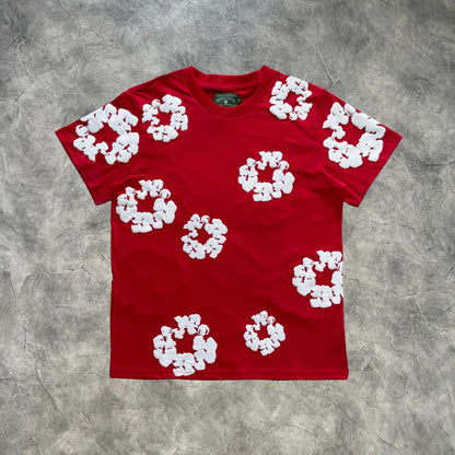 Denim Tears The Cotton Wreath T-Shirt Red