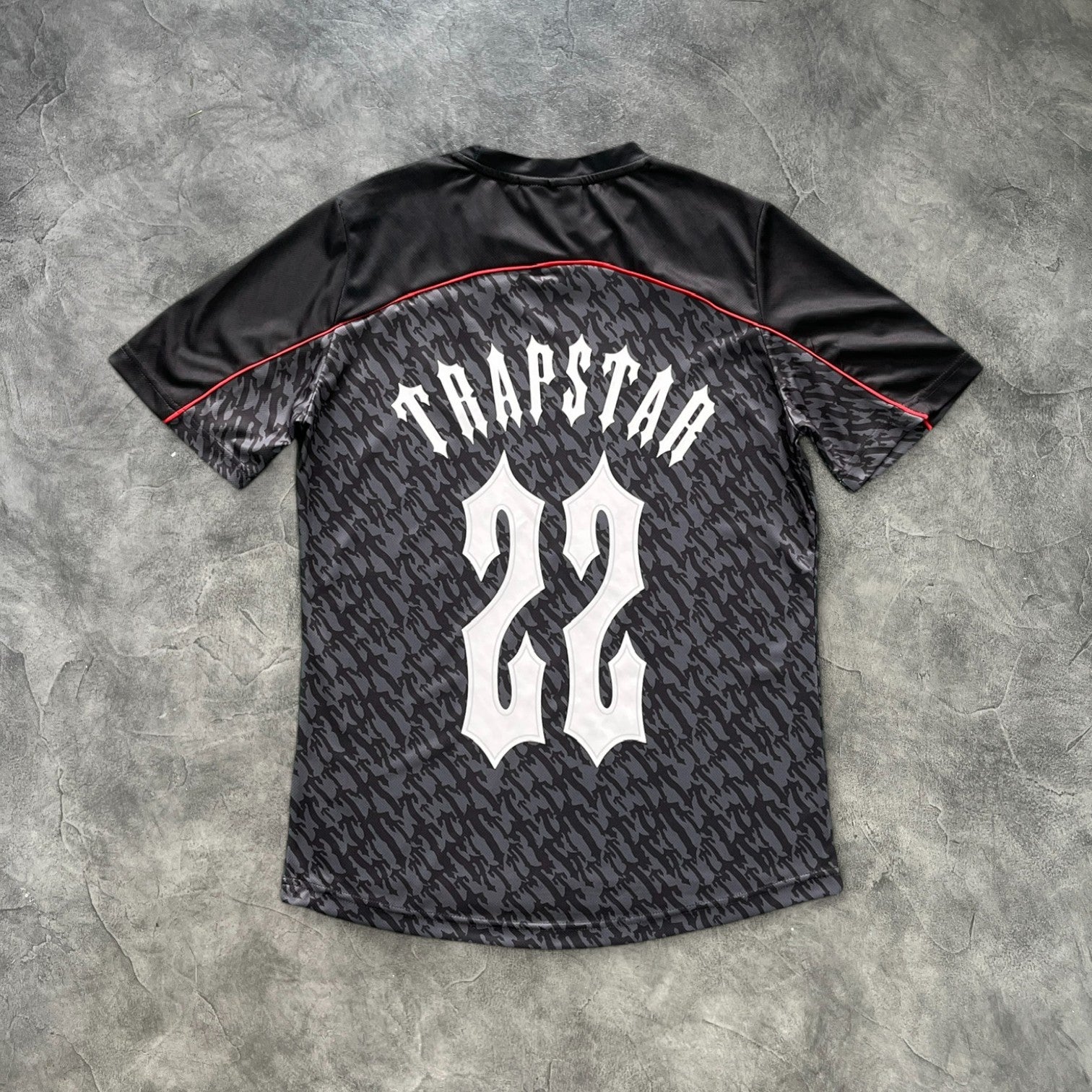 Trapstar Football Jersey Grey