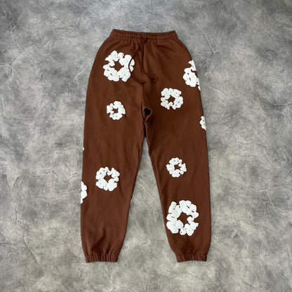 Denim Tears The Cotton Wreath Sweatpants Brown