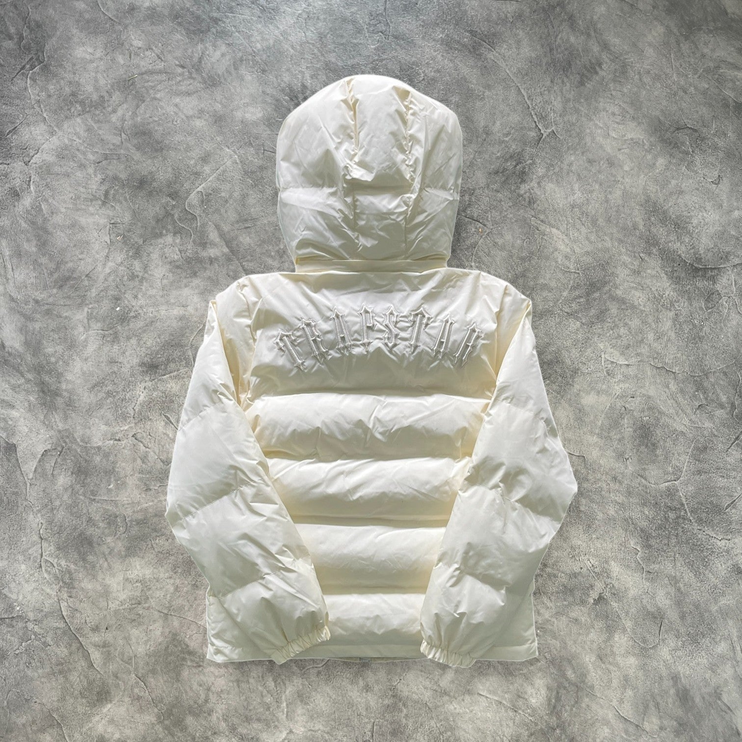 Trapstar Detachable Hooded Puffer Cream