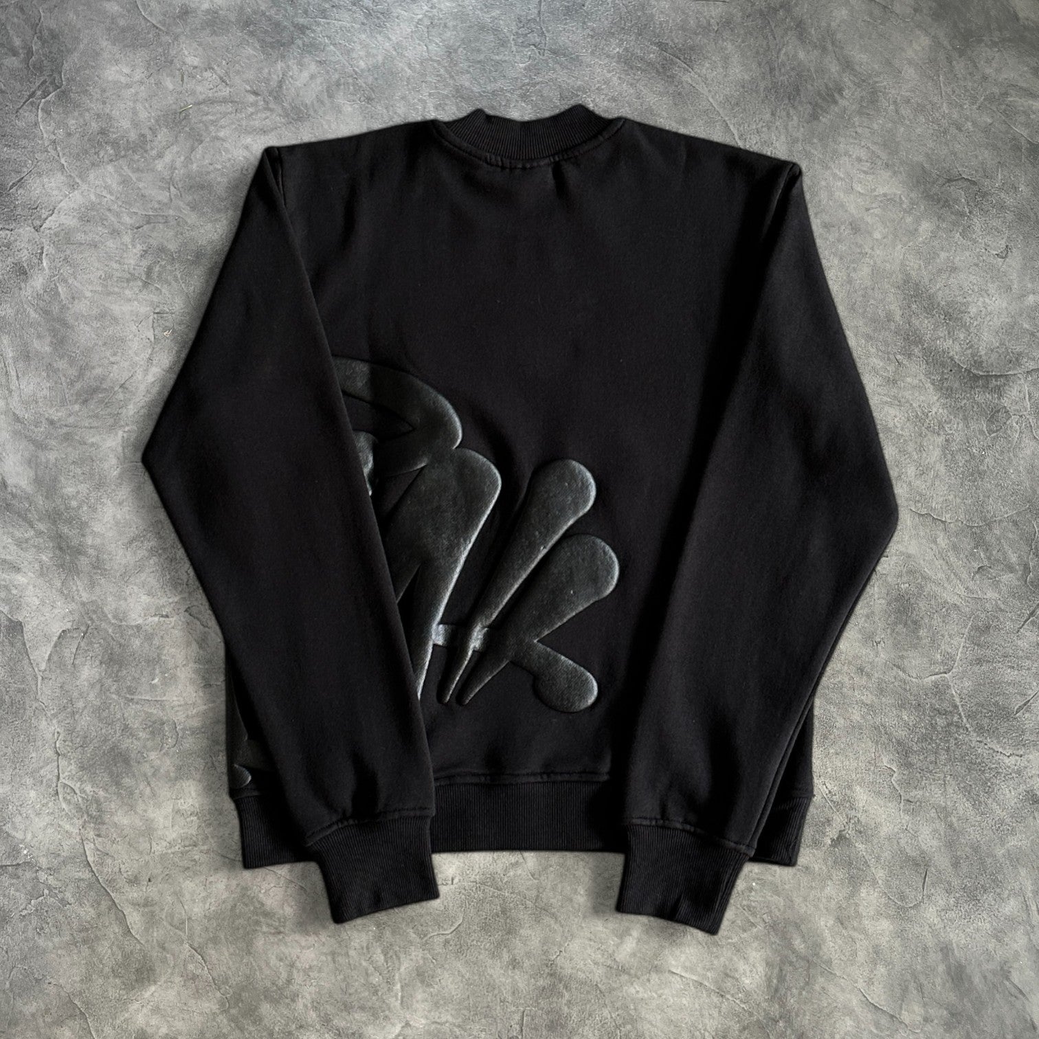 Syna Crew Neck Suit Black